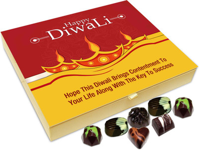 Chocholik Diwali Sweets - Hope This Diwali Brings You Lots Of Happiness Chocolate Box - 20pc Truffles(240 g)
Chocholik Diwali Sweets - Hope This Diwali Brings You Lots Of Happiness Chocolate Box - 20pc Truffles(240 g)