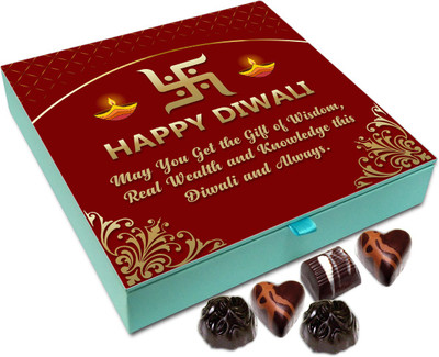 Chocholik Diwali Sweets - May You Get Gift Of Sweets And Wisdom On Diwali Chocolate Box - 9pc Truffles(108 g)
Chocholik Diwali Sweets - May You Get Gift Of Sweets And Wisdom On Diwali Chocolate Box - 9pc Truffles(108 g)
