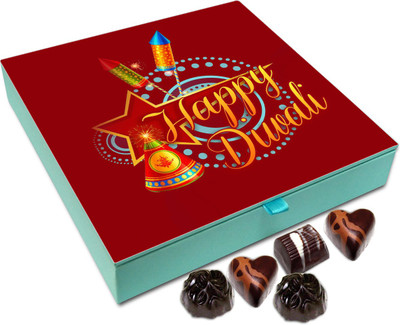 Chocholik Diwali Sweets - Happy Diwali To All My super Crazy Friends Chocolate Box - 9pc Truffles(108 g)
Chocholik Diwali Sweets - Happy Diwali To All My super Crazy Friends Chocolate Box - 9pc Truffles(108 g)