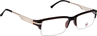 David Blake Half Rim Rectangle Frame(51 mm