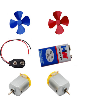 APTECHDEALS 2 Pcs Mini Toy Motor + 2 pcs Fan blade for RC Car, toys,science projects DIY(Multicolor)
APTECHDEALS 2 Pcs Mini Toy Motor + 2 pcs Fan blade for RC Car, toys,science projects DIY(Multicolor)