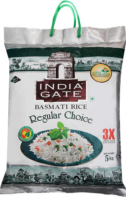 India Gate Regular Choice Basmati Rice (Medium Grain)(5 kg)