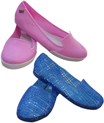 SK TRADERS Women Blue::Pink Bellies