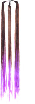 Daiku OMBRE BROWN & VOILET BRAIDS 26 " CHOTI Hair Extension