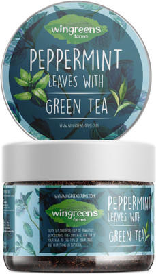 Wingreens Farms Peppermint Leaves with Green Tea Peppermint Green Tea Plastic Bottle(60 g)
Wingreens Farms Peppermint Leaves with Green Tea Peppermint Green Tea Plastic Bottle(60 g)