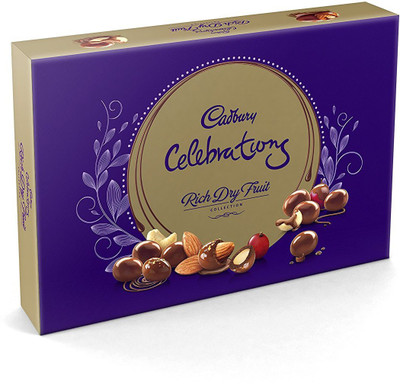 Cadbury Rich Dry Fruit Collection Crackles(120 g)