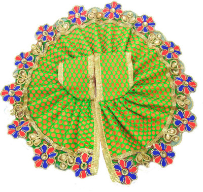 Mahashringar "Mahashringar Laddu Gopal size(3) Dress (Silk)" Dress(Silk)