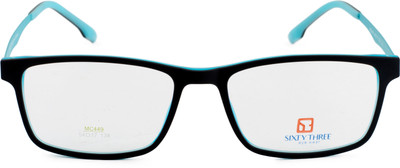 Sixty Three Full Rim Round, Square Frame(51 mm