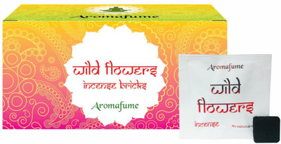 Aromafume Wild Flowers Incense (Medium) Rose Agarbattis(18 Units) 
Aromafume Wild Flowers Incense (Medium) Rose Agarbattis(18 Units)