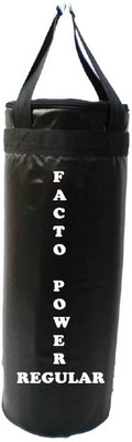 FACTO POWER Regular 2.5 Feet Long, SRF - STANDARD Material, Black Color, Unfilled with Hanging Straps Hanging Bag(2.5, 30 kg)
FACTO POWER Regular 2.5 Feet Long, SRF - STANDARD Material, Black Color, Unfilled with Hanging Straps Hanging Bag(2.5, 30 kg)