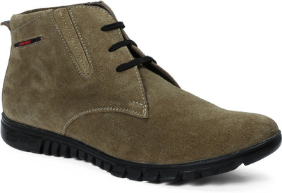 Red Chief Casuals For Men(Olive, Olive green