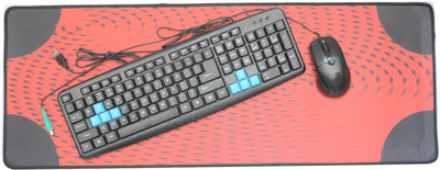 ReTrack Light-Emitting Usb Mouse And PS2 Keyboard With Large XL Gaming Mousepad Combo Set
ReTrack Light-Emitting Usb Mouse And PS2 Keyboard With Large XL Gaming Mousepad Combo Set