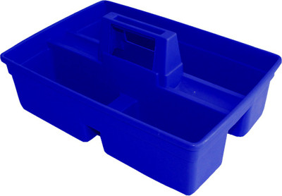 Eware 3 Compartments ABS caddy bucket(Blue)
