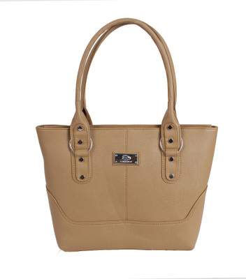 Ayesha Fashions Hand-held Bag(Beige)
