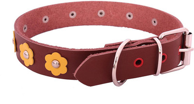 SRI Adjustable Dog Collar 1.1. Inch Round Spike Studs with Flower Dog Collar - (Brown Yellow) Embellished Dog Collar Charm(Brown, Round)
SRI Adjustable Dog Collar 1.1. Inch Round Spike Studs with Flower Dog Collar - (Brown Yellow) Embellished Dog Collar Charm(Brown, Round)