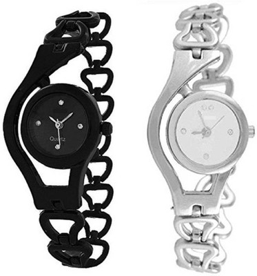 RVCREATION BLACK AND WHITE BRACELET ANALOG WATCH FOR GIRLS OR WOMENS RVCREATION 0002 Watch - For Girls
RVCREATION BLACK AND WHITE BRACELET ANALOG WATCH FOR GIRLS OR WOMENS RVCREATION 0002 Watch - For Girls