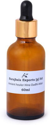 Ancient Healer 100% Natural Hina Oudhi Attar 60 ML Herbal Attar(Floral)