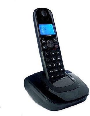 Purohit BT-X66 Cordless Landline Phone(Black)