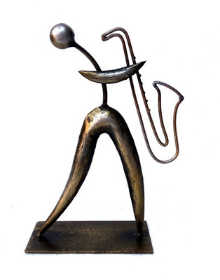 VedasExports Saxophone Abstract Table Decor Decorative Showpiece - 6.25 cm(Iron, Gold)
VedasExports Saxophone Abstract Table Decor Decorative Showpiece - 6.25 cm(Iron, Gold)