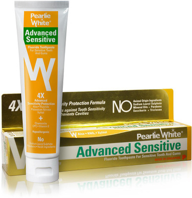 pearlie white Pearlie White Advanced Sensitive Hypoallergenic Fluoride Toothpaste (4.6oz) 130g Toothpaste(130 g) 
pearlie white Pearlie White Advanced Sensitive Hypoallergenic Fluoride Toothpaste (4.6oz) 130g Toothpaste(130 g)