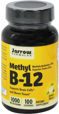 Jarrow Formulas Methyl B-12 1000mg 100 Lozenges(100 No)