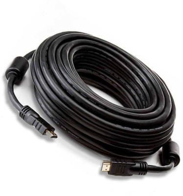 FineArts TV-out Cable HDMI Copper Cable 20 mtr Meter (Gold Plated) 3D/LED/Plasma/LCD/Full HD/Projector/Tft HDMI Cable(Compatible with monitors, lcd, led, Black)
FineArts TV-out Cable HDMI Copper Cable 20 mtr Meter (Gold Plated) 3D/LED/Plasma/LCD/Full HD/Projector/Tft HDMI Cable(Compatible with monitors, lcd, led, Black)