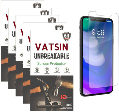 Vatsin Impossible Screen Guard for Apple iPhone X, Transparent