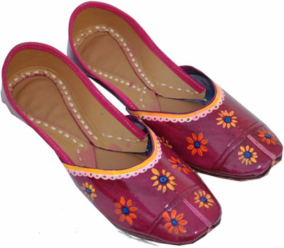 iHandikart Handpainted Leather Jutti Jutis For Women(Multicolor, Multicolour
iHandikart Handpainted Leather Jutti Jutis For Women(Multicolor, Multicolour
