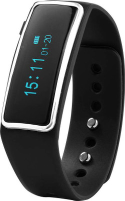 Junaldo smart bracelet band(Black Strap, Size : free)