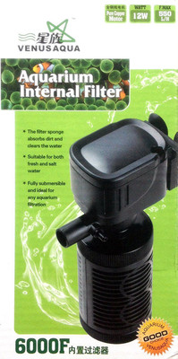 Foodie Puppies Venus Aqua 6001F Power Aquarium Filter(Mechanical Filtration for Salt Water and Fresh Water)
Foodie Puppies Venus Aqua 6001F Power Aquarium Filter(Mechanical Filtration for Salt Water and Fresh Water)