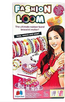 GRAPPLE DEALS Fashion Loom Jr. Ultimate Rubber Band Jewellery And Watch Maker For Kids.
GRAPPLE DEALS Fashion Loom Jr. Ultimate Rubber Band Jewellery And Watch Maker For Kids.