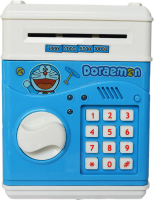 Toys Factory This piece from Lucky Zone is a perfect gift for your kid. This will make the time more fun for your little one and is perfectly sized for little hands to grasp. Coin Bank(Blue, White)
Toys Factory This piece from Lucky Zone is a perfect gift for your kid. This will make the time more fun for your little one and is perfectly sized for little hands to grasp. Coin Bank(Blue, White)