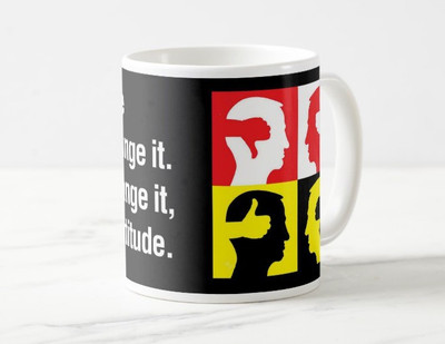 Sky Cursor Personalize coffee "If you don't like something change it. If you can't change it, change your attitude" customize printed coffee mug. Ceramic Mug(350 ml), White
Sky Cursor Personalize coffee "If you don't like something change it. If you can't change it, change your attitude" customize printed coffee mug. Ceramic Mug(350 ml), White