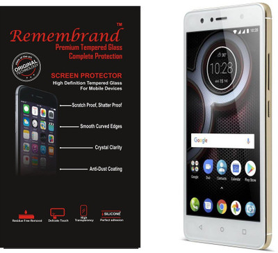 Remembrand Impossible Screen Guard for Lenovo K8 Plus, Transparent