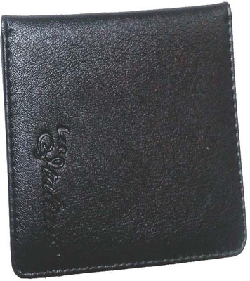 BABA BLESSINGS Men Black Genuine Leather Card Holder(22 Card Slots)