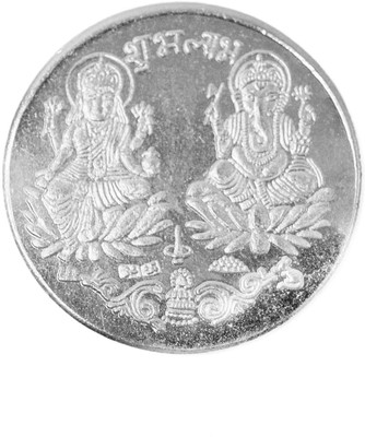 Spiritual Max Shri Laxmi Ganesh Siddh Coin Brass Yantra(Pack of 1)