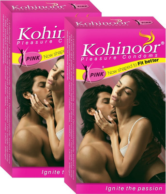 Kohinoor Pink pack of 30 Condom(Set of 30, 2S)