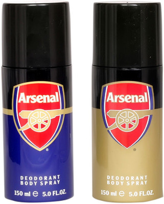 ARSENAL Blue Golden Deodorant Spray - For Men(300 ml, Pack of 2)
ARSENAL Blue Golden Deodorant Spray - For Men(300 ml, Pack of 2)