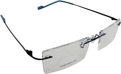 ELS Rimless Rectangle Frame(50 mm