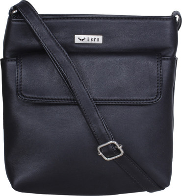Bern Messenger Bag(Black)