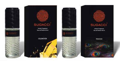 Sugacci Glamour + Tocco Eau de Perfume for men and women 50ml x 2 Eau de Parfum - 100 ml(For Men & Women)
Sugacci Glamour + Tocco Eau de Perfume for men and women 50ml x 2 Eau de Parfum - 100 ml(For Men & Women)
