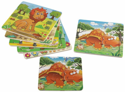 Alria Pack of 6 Different Patterns Puzzles for small Children Kids (15X15)(6 Pieces)
Alria Pack of 6 Different Patterns Puzzles for small Children Kids (15X15)(6 Pieces)