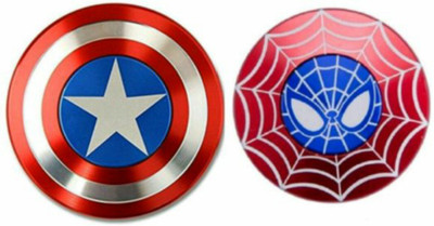 SANJARY PRESENTS HYBRID METAL BEARING SET OF 2 METAL SPINNER CAPTAIN AMERICA AND SPIDER MAN (MULTI-COLOUR)(Multicolor)
SANJARY PRESENTS HYBRID METAL BEARING SET OF 2 METAL SPINNER CAPTAIN AMERICA AND SPIDER MAN (MULTI-COLOUR)(Multicolor)
