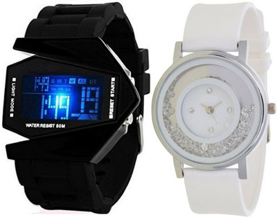 OCTUS New Combo Of 2 Ladies Designer Analog Watch Watch - For Couple
