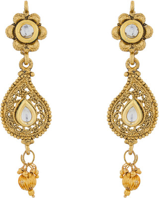Luxor Designer Alloy Drop Earring
