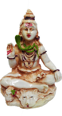 FABZONE Antique Finish Lord Shiva Shanker Statue Hindu God Bholenath Sculputer Handicraft Idol Shivratari,Diwali Decorative Spiritual Puja Vastu Showpiece Figurine - Religious Pooja Gift Item & Murti for Mandir / Temple / Home / Office Decorative Showpiec
FABZONE Antique Finish Lord Shiva Shanker Statue Hindu God Bholenath Sculputer Handicraft Idol Shivratari,Diwali Decorative Spiritual Puja Vastu Showpiece Figurine - Religious Pooja Gift Item & Murti for Mandir / Temple / Home / Office Decorative Showpiec