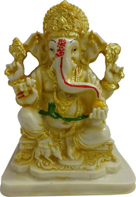 FABZONE Lord Ganesha/Ganpati Idol,Siddhivinayak Sculpture Decor GodStatue Decorative Showpiece - 18 cm(Polyresin, Peach)
FABZONE Lord Ganesha/Ganpati Idol,Siddhivinayak Sculpture Decor GodStatue Decorative Showpiece - 18 cm(Polyresin, Peach)