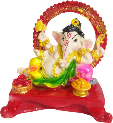 FABZONE Lord Ganesha Statue Hindu Dev Ganpati and Siddhivinayak God Sculputer Handicraft Idol Diwali Decorative Spiritual Puja Vastu Showpiece Figurine - Religious Pooja Gift Item & Murti for Mandir / Temple / Home / Office Decorative Showpiece - 15 cm(Po
FABZONE Lord Ganesha Statue Hindu Dev Ganpati and Siddhivinayak God Sculputer Handicraft Idol Diwali Decorative Spiritual Puja Vastu Showpiece Figurine - Religious Pooja Gift Item & Murti for Mandir / Temple / Home / Office Decorative Showpiece - 15 cm(Po
