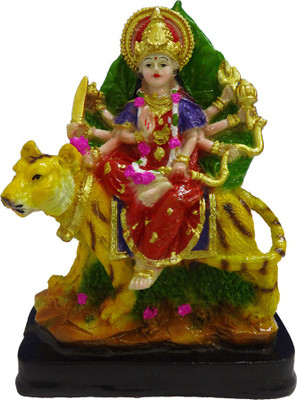 FABZONE Hindu Goddess Durga Statue/ Sherawali Maa God Sculputer Handicraft Idol Diwali Decorative Spiritual Navratari Puja Vastu Showpiece Figurine - Religious Pooja Gift Item & Murti for Mandir / Temple / Home / Office Decorative Showpiece - 18 cm(Polyre
FABZONE Hindu Goddess Durga Statue/ Sherawali Maa God Sculputer Handicraft Idol Diwali Decorative Spiritual Navratari Puja Vastu Showpiece Figurine - Religious Pooja Gift Item & Murti for Mandir / Temple / Home / Office Decorative Showpiece - 18 cm(Polyre