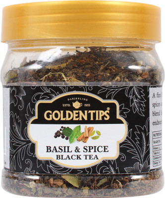 Golden Tips Basil & Spice Black Tea, 100gm (40 Cups) - 100% Authentic Indian Spiced Tea Tulsi, Cardamom, Cinnamon, Cloves Black Tea Box(100 g)
Golden Tips Basil & Spice Black Tea, 100gm (40 Cups) - 100% Authentic Indian Spiced Tea Tulsi, Cardamom, Cinnamon, Cloves Black Tea Box(100 g)